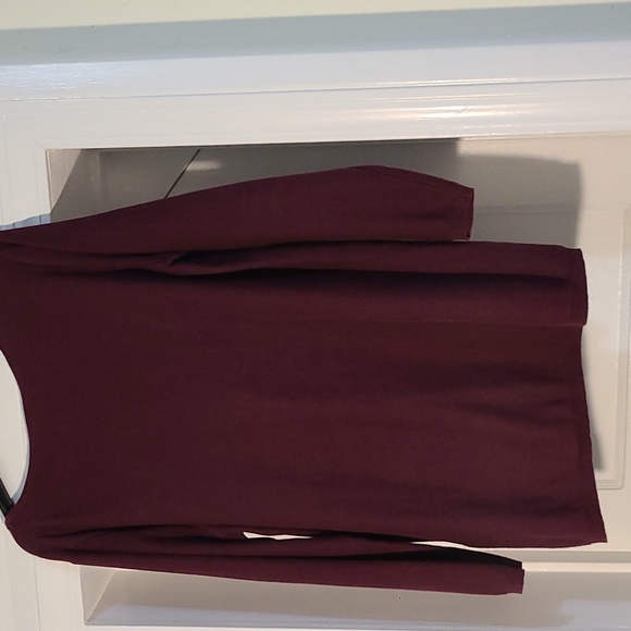 Vila large wine/burgundy sweater - Picture 2 of 5